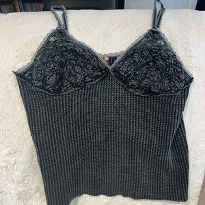 Free People size XS black tank top